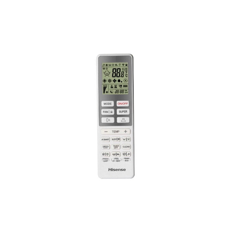 Daljinski Hisense inverter klima Fresh Master 12K QF35XW0EG -22°C Wi-Fi