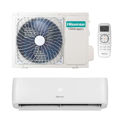 Inverter klima Hisense Expert Smart 24000 BTU. Grejanje do -20 stepeni. Može grejati i hladiti prostoriju do 120 kvadratnih metara. Upravljanje putem vašeg telefona i aplikacije ConnectLife.