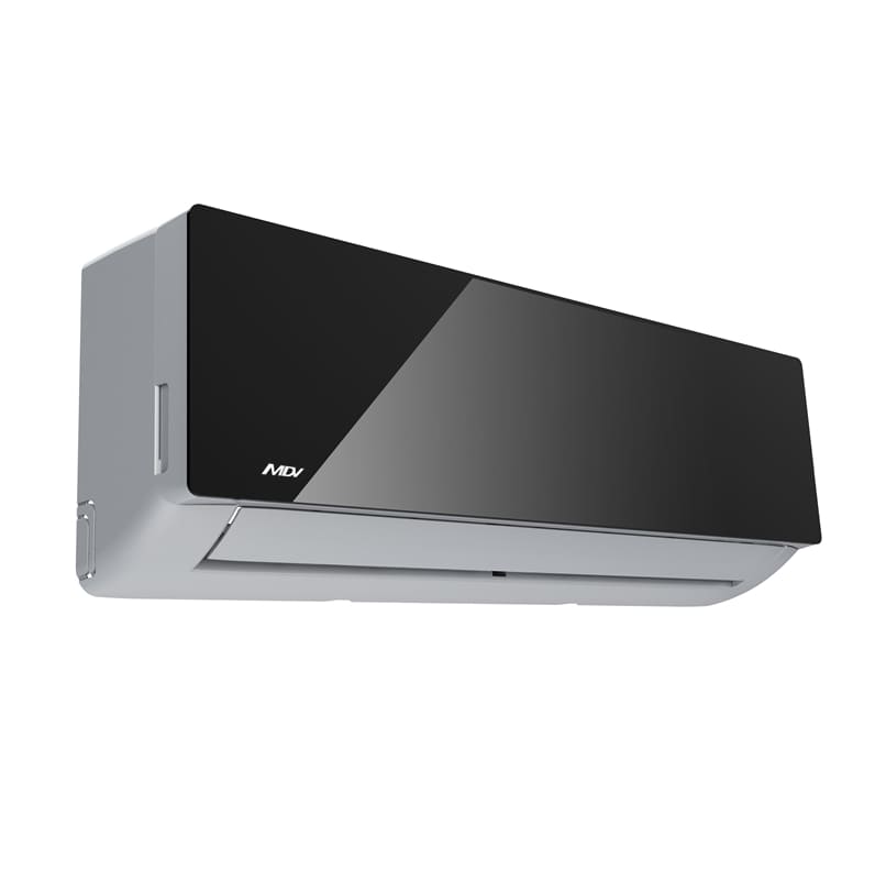 MDV inverter klima Aurora crna sa ogledalom.