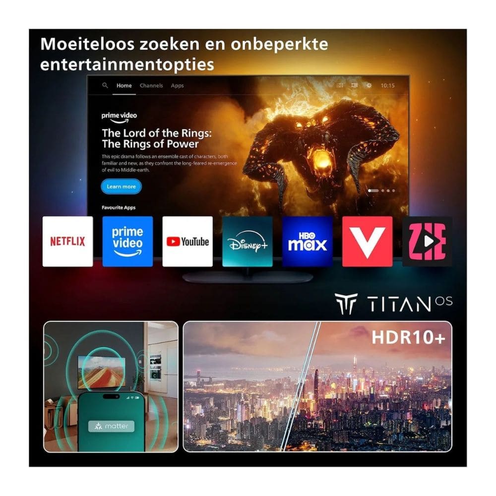 Televizor PHILIPS LED TV 55PUS7000/12 4K TITAN CRNI